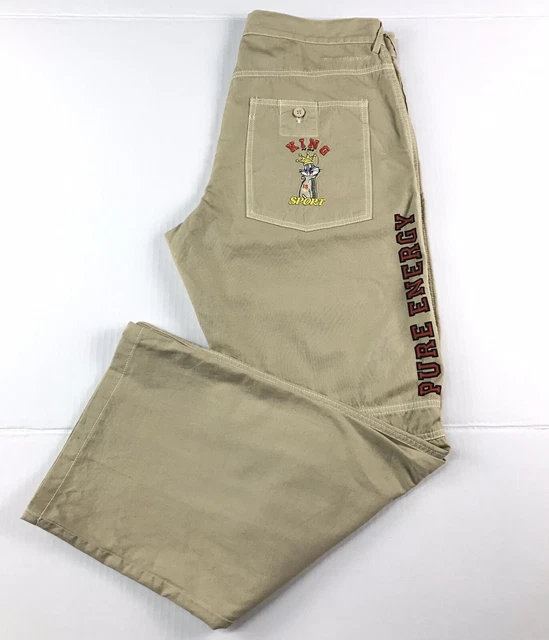 JCC Rossignol JC de Castelbajac RARE Looney Tunes Bugs Bunny Pants sz EU50-US 40