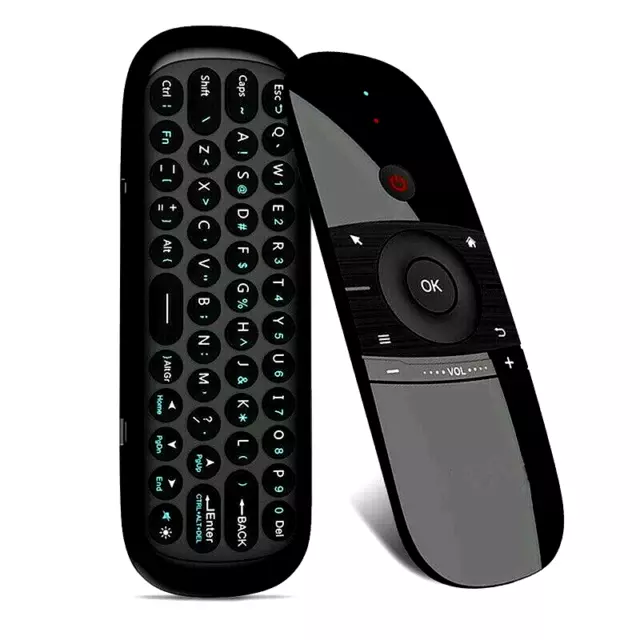 W1 2.4G Wireless Keyboard Air Mouse IR Remote TV PC C5R9 **PROMO**