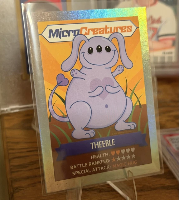 Microcreatures Cards GREG'S RARE TRADING Card - MicroCreatures Theeble - Diary of a Wimpy ...