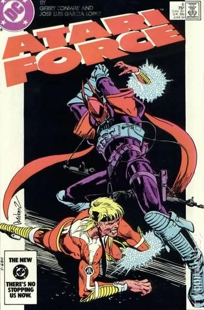 Atari Force #6 FN/VF 7.0 1984 Stock Image