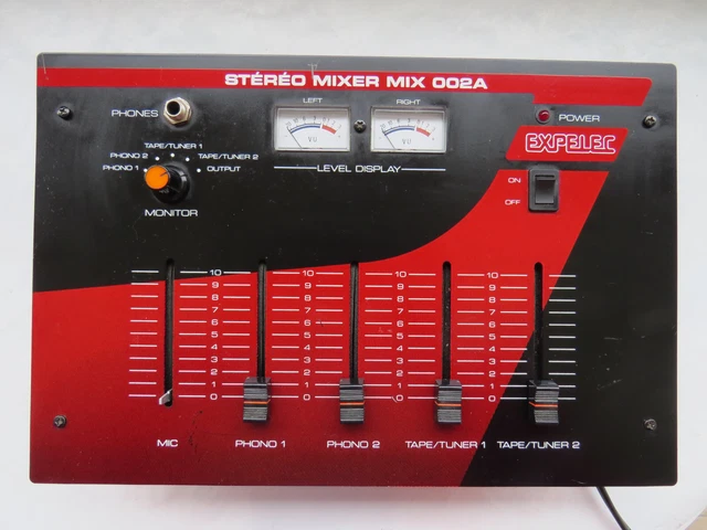 Achat TABLE DE MIXAGE EXPELEC MIX-002A d'occasion - Cash express
