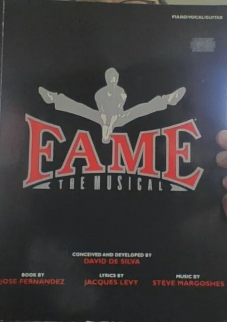 Fame The Musical Klavier Noten Gitarrenakkorde Text Broadway Songs Buch