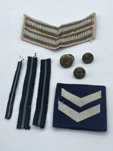 Post WW2 Royal Air Force RAF Embroidered Veterans Blazer Patch in Post WW2 Royal Air Force RAF Embroidered Veterans Blazer Patch in