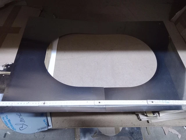 Targa Da Finitura Acciaio Inossidabile Sotto Rampante Gradiente 30 45 P Del Buco