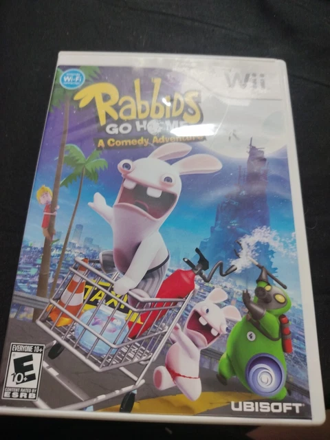 Netindo Rabbid RABBIDS GO HOME (Nintendo Wii, 2009) £12.07 - PicClick UK