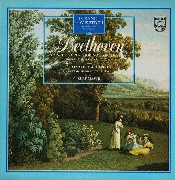 Beethoven Concerto Per Violino E Orchestra In Re Maggiore Op. 61 Lp 33 Giri 1986