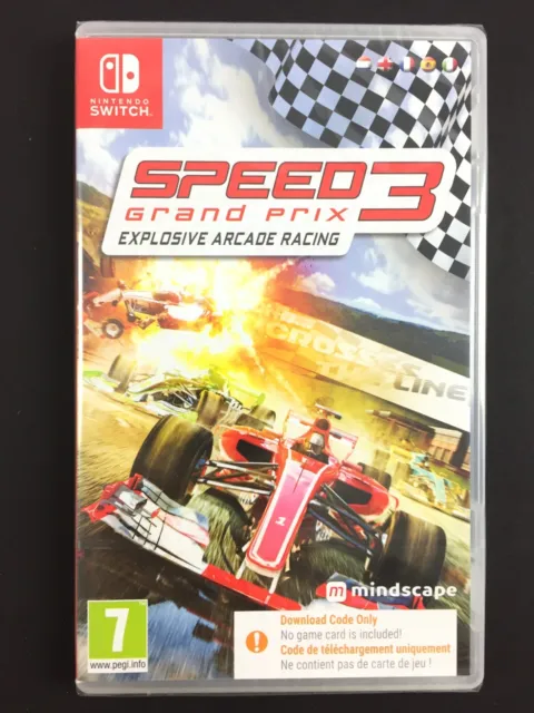 Speed 3 Grand Prix Explosive Arcade Racing / Jeu Sur Nintendo Switch Neuf