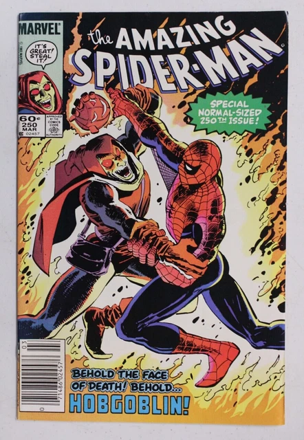 Amazing Spider-Man #250 Hobgoblin Roger Stern John Romita Jr FN/VF Marvel 1984