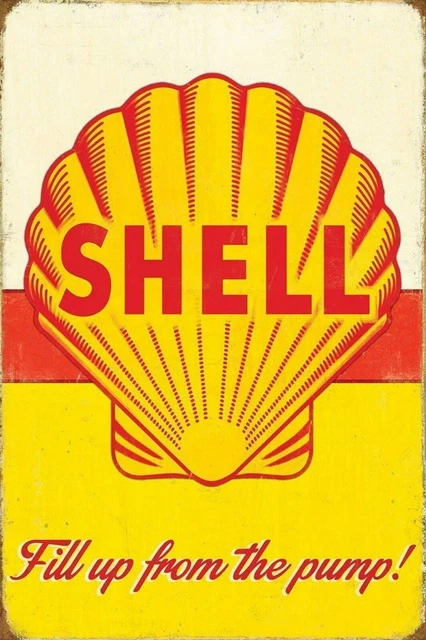 Man Cave Signs For Men Shell Oil Advertising Hi-res Stock Photography ...