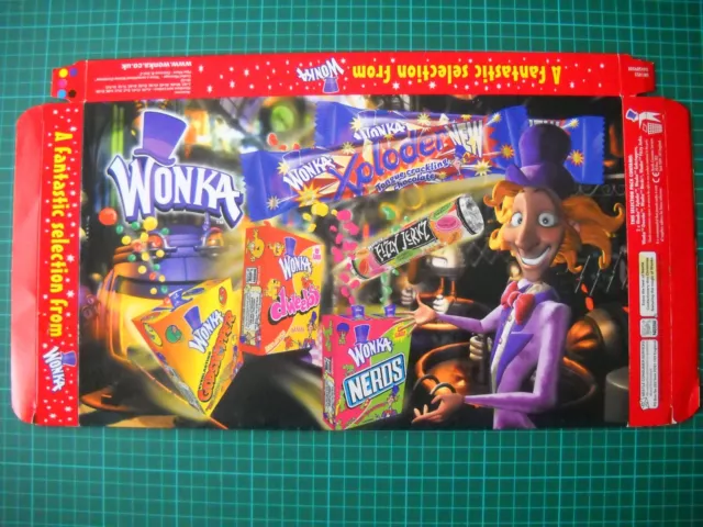 Nestle WILLY WONKA SELECTION BOX Empty Box 1999