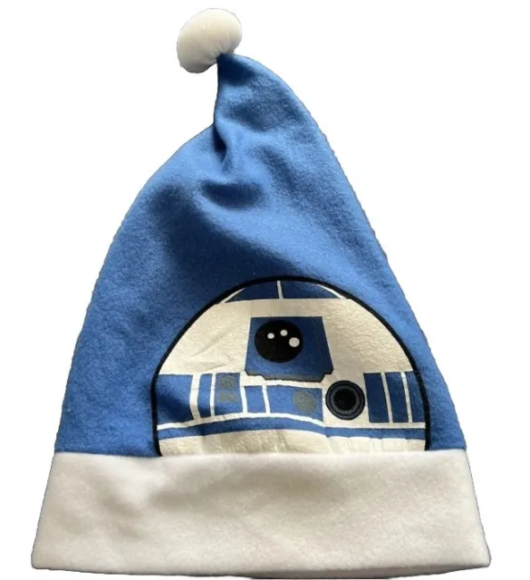 R2d2 STAR WARS BLUE SANTA HAT RETRO CHRISTMAS GIFT ONESIZE