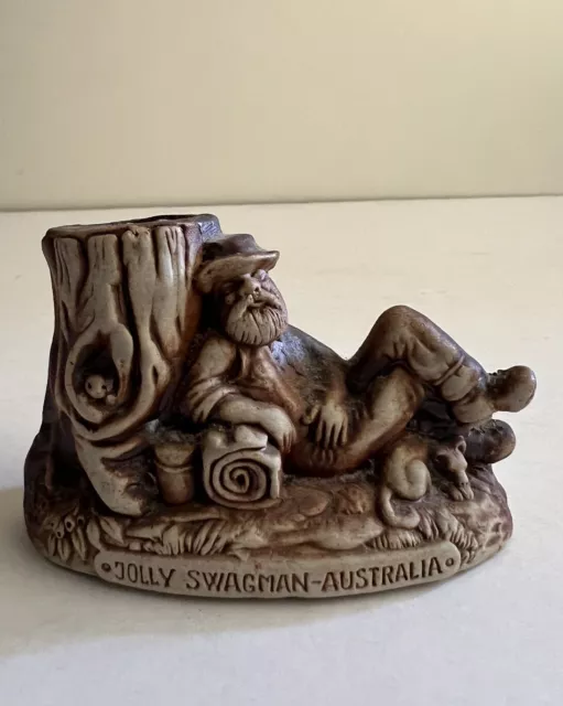 Swagman Pottery figure ornament Jolly Vintage