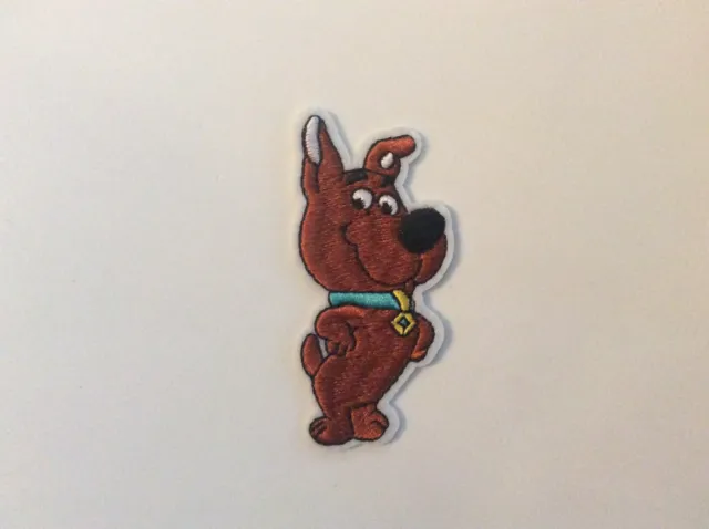 2.5” Scrappy Doo Scooby Classic Logo DIY Iron On Embroidered Applique Patch