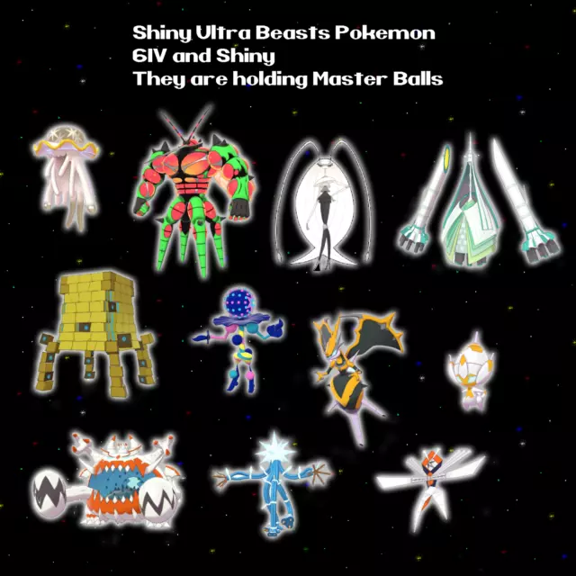 ✨ ULTRA SHINY NIHILEGO ✨ LEGENDARY, 6IV BATTLE-READY, Pokemon Sword and  Shield