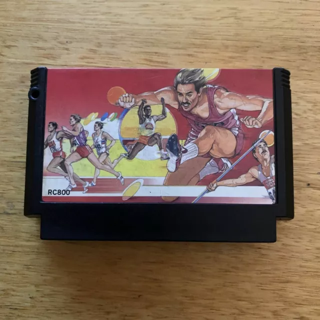 Konami Hyper Olympic - Nintendo Famicom NES NTSC-J Japan 1985