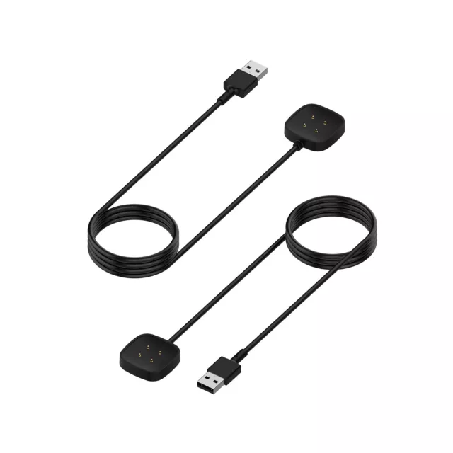 USB Ladekabel Ladegerät für Fitbit Sense 2 Versa 4 3 Watch USB Schnellladekabel