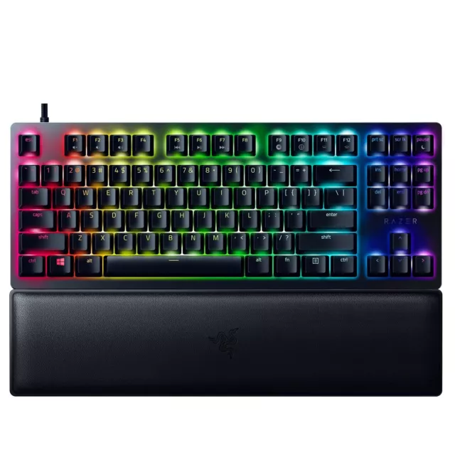 Razer Huntsman V2 TKL Tenkeyless USB-C Gaming Keyboard: Fastest Linear...