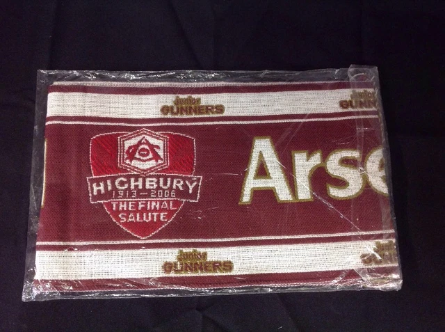 Écharpe De Football Arsenal - Hommage Highbury Final Salute Junior Gunners 2005-06