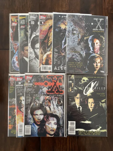 The X-Files By Topps Comics Odd Lot 1997 Mulder, Scully, Chris Carter