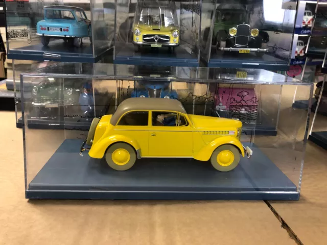 Voiture TINTIN 1/24 Collection Hachette N°21 L'olympia Des Espions Syldaves