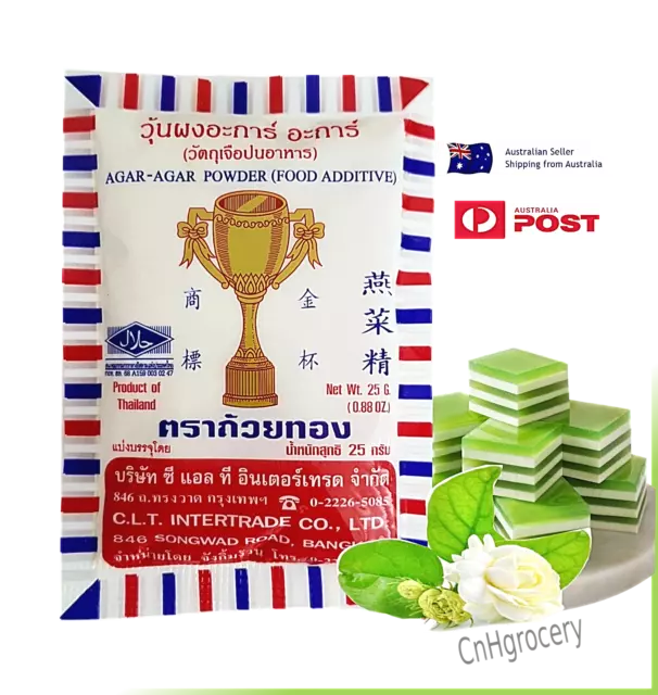 Thai Agar Agar Powder Gold Cup 25g - BB: 08/2024