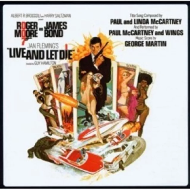 Ost/Live And Let Die (Remastered)  Cd 22 Tracks Soundtrack James Bond Neuf