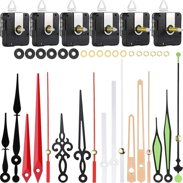 DIY CLOCK MOVEMENT Quartz Mechanism Wall Replacement Repair Tool Parts