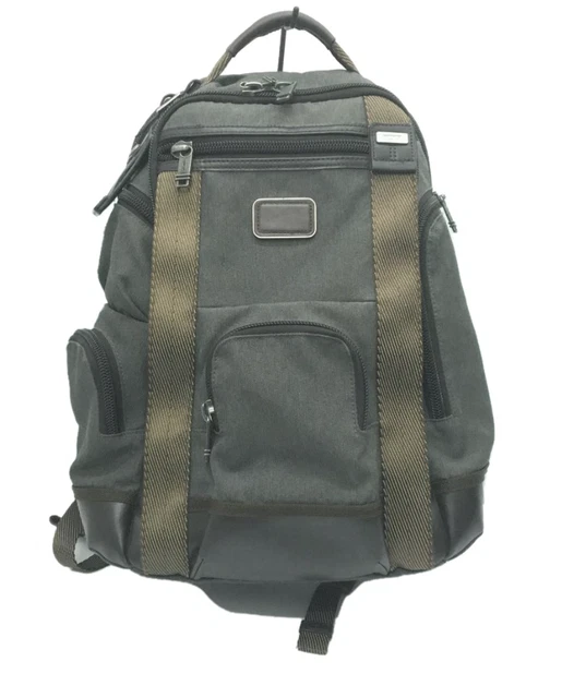 TUMI 222389 Alpha Bravo Shaw Deluxe Brief Pack Backpack Brown
