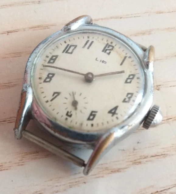 Cadran Vintage LIP Pour Montre - Diamètre 30.50 Mm, Ancien Stock LIP, Occasion