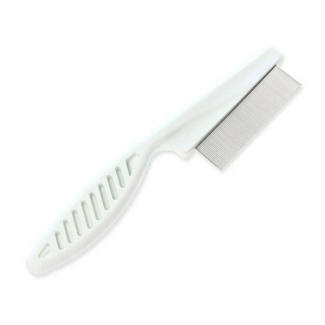 EXTRA FINE NIT HAIR COMB Head Lice Eggs & Larvae Removal Adults Children Handle