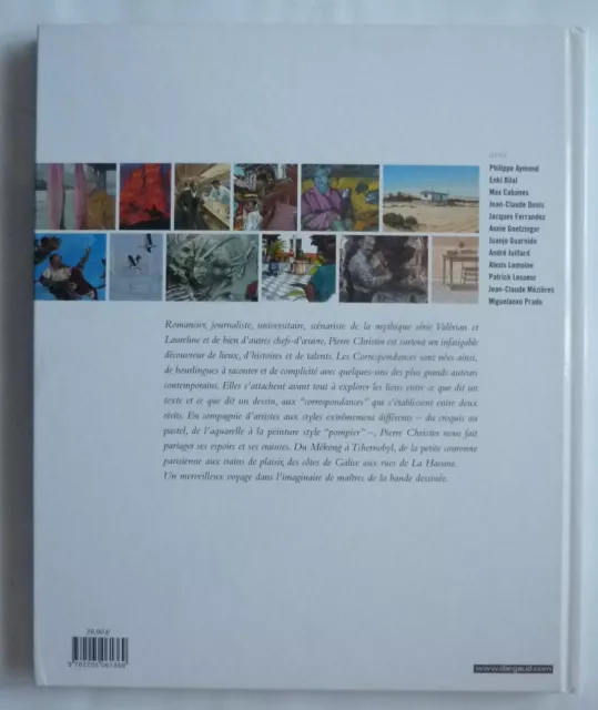 Les Correspondances De Pierre Christin - Eo 2009 - Dargaud - Couverture : Bilal 2