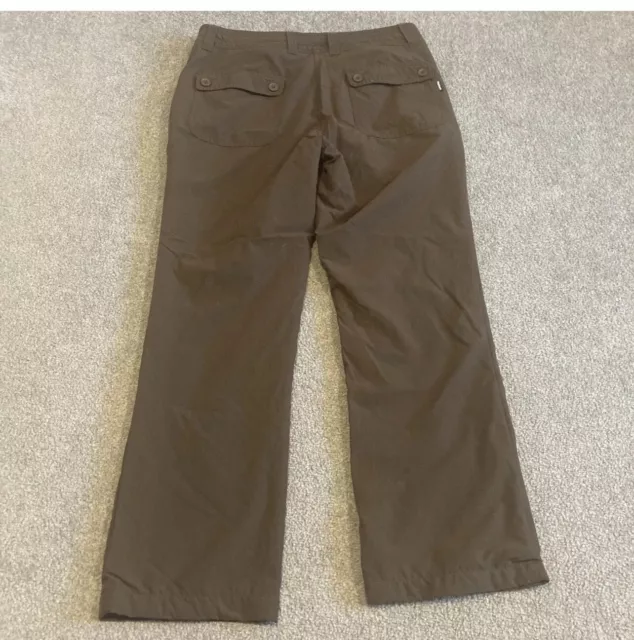 Womens Rohan Winter Crossover Trousers Size 12 Reg Brown