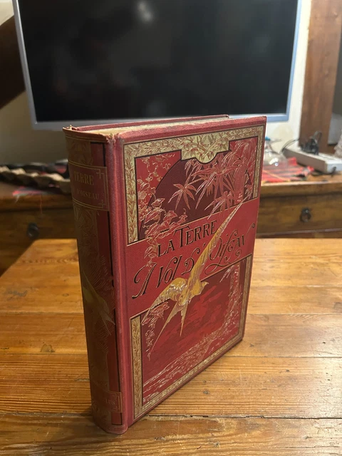 Livre Ancien : La Terre à Vol D’oiseau - Onésime Reclus - Édition 1886 Hachette