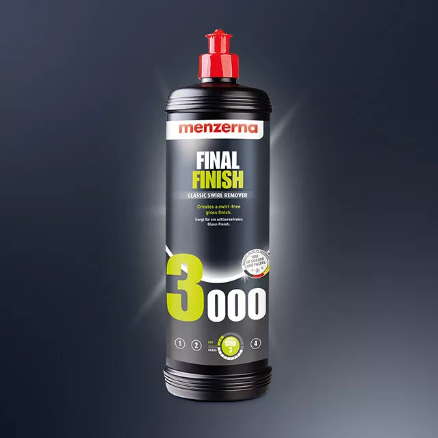 Menzerna 3000 Final Finish 250 ml produit de polissage pro Lack politur