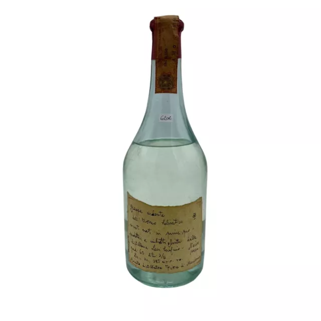 Vintage Bottle - Grappa Originale Romano Levi 1982 "Grappa Ardente dell'Uomo Sel