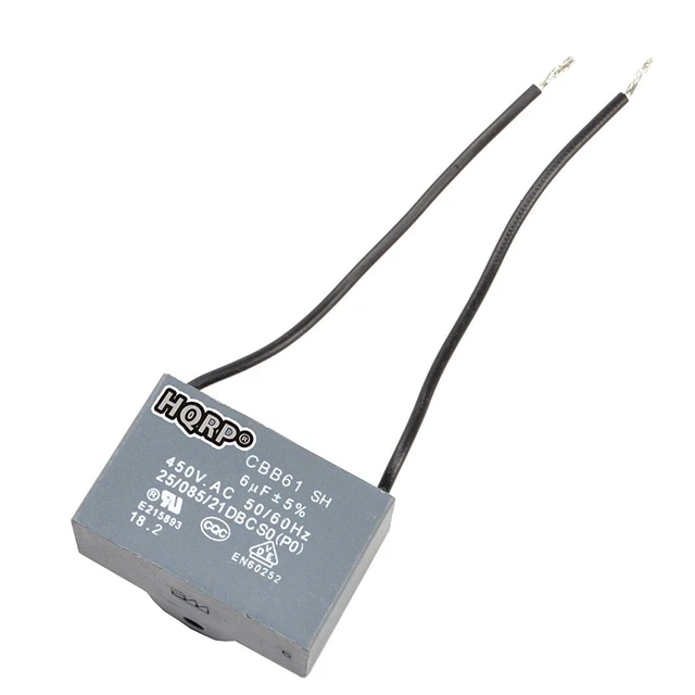 HQRP Condensateur de moteur de rechange pour ventilateur de plafond Hampton...