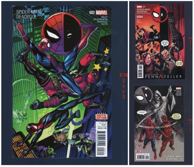 Spider-Man Deadpool U PICK comic 1 2-50 8 9 47 1st Major X VF/NM 2016 e1623