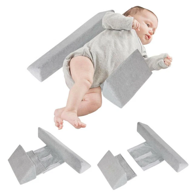 Infant Baby Side Sleep Pillow Support Wedge Newborn Anti-roll Cushion Adjustable