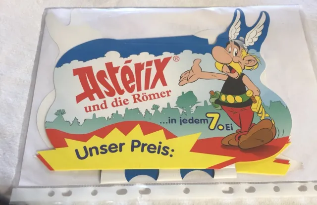 Üei Kinder Ferrero - Palettenanhänger - Asterix Mit 24 Löcher