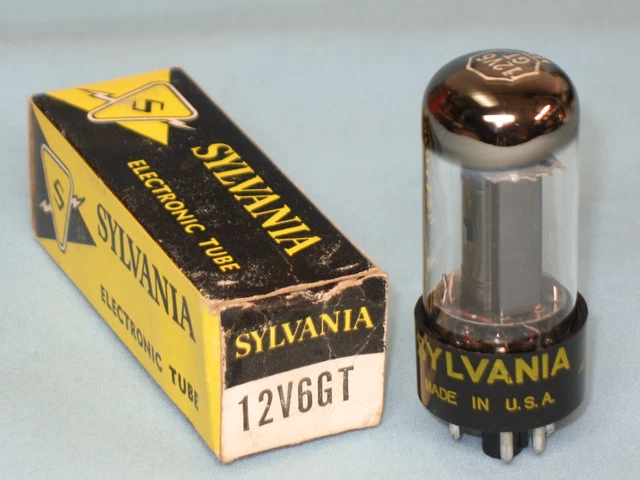 Vacuum Tube ~ 12V6Gt ~ Sylvania ~ Nos ~ 12V6Gt
