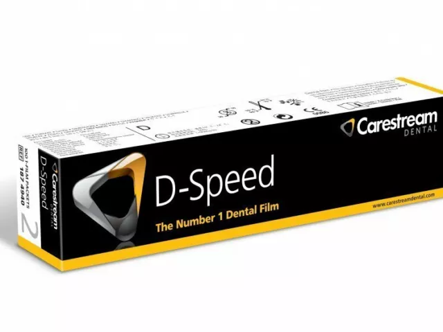 Dental Kodak Intraoral D-Speed 1000 X-ray Films Carestream DF-58 Adult Size#2