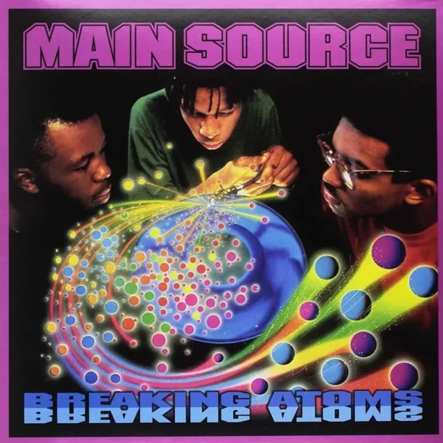 Main Source - Breaking Atoms Vinyl 2LP Blau NEU