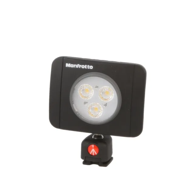 Manfrotto Lumie Play, 3 LED Light, 210 Lux Dimmable (MLUMIEPL-BK)