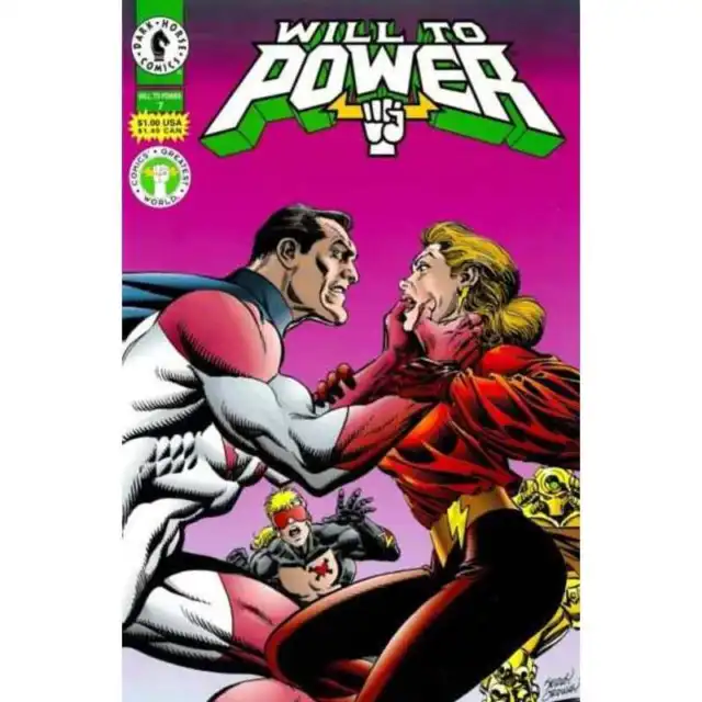 Will to Power #7 in Near Mint minus condition. Dark Horse comics [t,