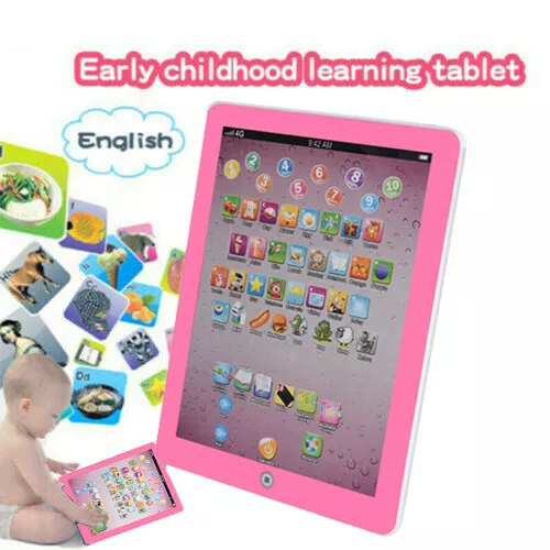 Toddlers Kid Music/Words/Number Study Machine Educational Learning Toy Tablet US