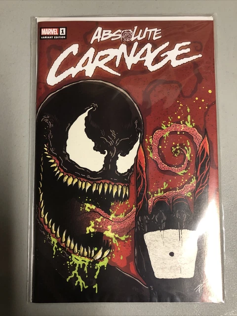 Absolute Carnage #1 2019 Midtown Exclusive Donny Cates Variant NM 9.6-9.8 Marvel