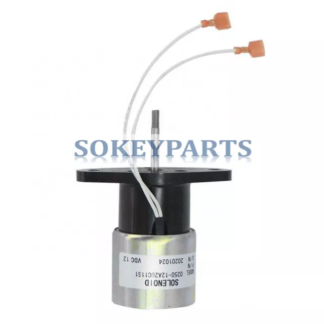Shutoff Stop Solenoid Valve 0250-12A2UC11S1 0250-12A2UC11S3 12V Fit For Woodward
