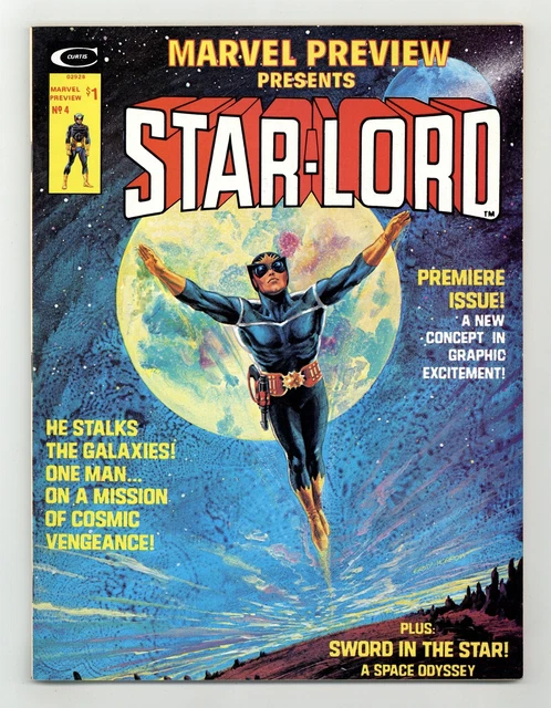 Marvel Preview #4 VF/NM 9.0 1976 1st app. and origin Star-Lord