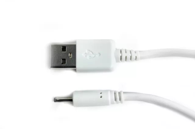 ADAPTATEUR CÂBLE D'ALIMENTATION chargeur blanc 90 cm USB 5V 2A
