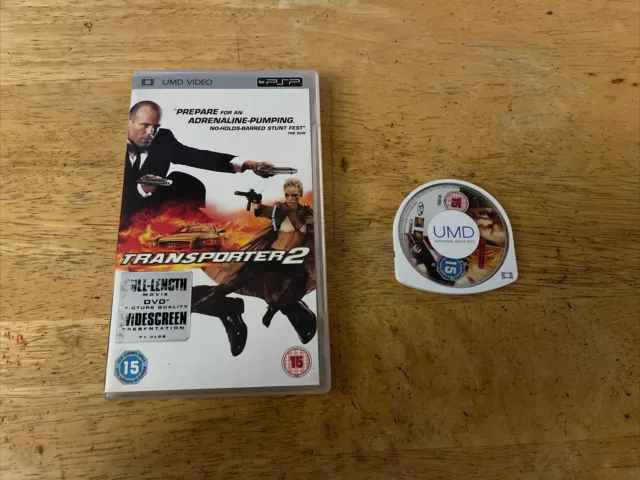 Transporter 2 UMD Video For Sony PSP PAL